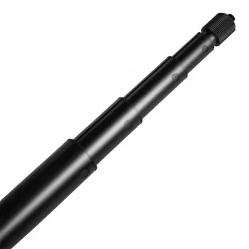 Pašbildes statīvs metāla Puluz PU641B Insta360 One RS/X2/X3/X4, 2 m, melns