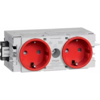 Hager Dado Trunking Plug-In Modulis (P x A x D) 120 x 50 x 61 mm GS20003020 1 gab. satiksmes sarkans (GS20003020)