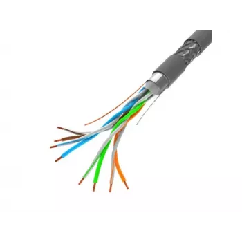 Tīkla kabelis Lanberg LCS5-11CU-0305-S RJ45 Cat5e 305 m Pelēks