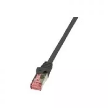 Tīkla kabelis LogiLink Cat.6 S/FTP RJ-45 1,5m Melns
