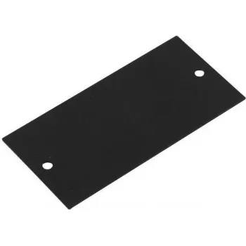Aklā plāksne Omnitronic Modul 2HE 44×88 mm statīva paneļa aizpildīšanai