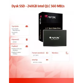 Afox SSD 240GB QLC