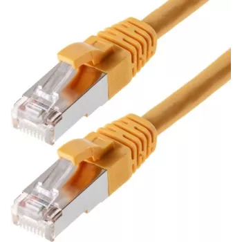 Tīkla kabelis Helos CAT6 S/FTP (PIMF) 5m Dzeltens