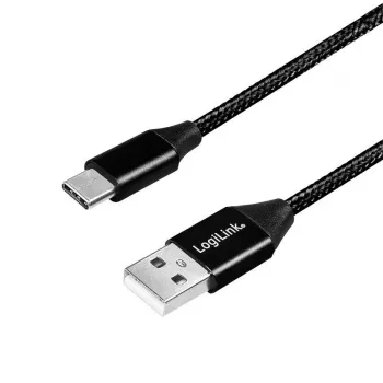 LOGILINK CU0140 LOGILINK - USB 2.0 kabelis, USB-A vīrišķais uz USB-C vīrišķo, 1 m