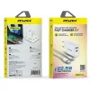 Awei PD81T-EU GaN lādētājs 22.5W balts ar USB kabeli un USB-C