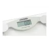 Elektroniskie personīgie svari Mesko MS 8137 — 150 kg, 100 g precizitāte, balts/caurspīdīgs