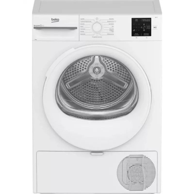 Beko BM3T3820W Brīvi stāvoša veļas mazgājamā mašīna ar žāvētāju 8 kg A++ Balta
