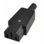 Microconnect C13PLUG strāvas adapteris C13 melns