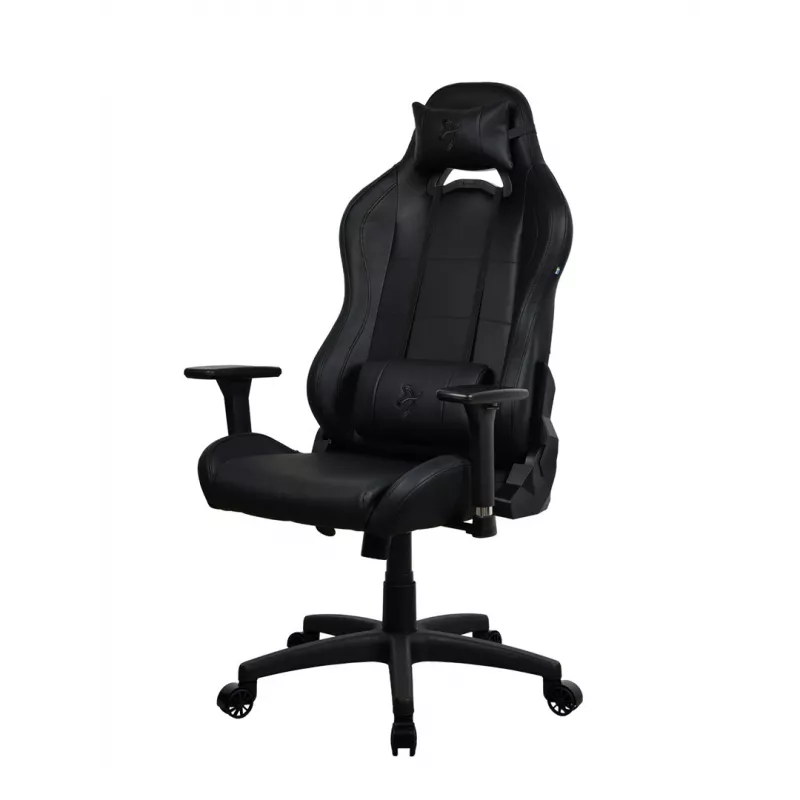 Spēļu krēsls Arozzi Torretta SoftPU Pure Black ergonomisks