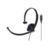 Koss CS195 USB austiņas ar mikrofonu, vadu, on-ear, melnas