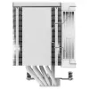 Procesora gaisa dzesētājs DeepCool AK500 G2 WH, 120 mm ventilators, max gaisa spiediens 3.33 mmH2O, 117×129×159 mm, balts