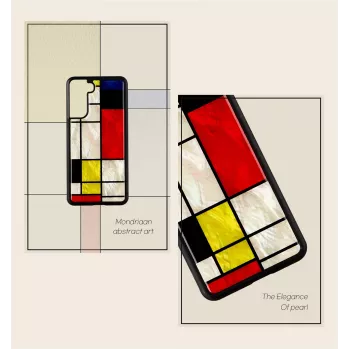 Aizsargmaciņš iKins Modrian Black Samsung Galaxy S21+