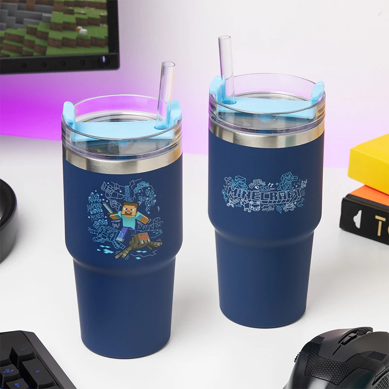 Paladone Minecraft Gamer Cup – Ceļojumu krūze ar Minecraft dizainu