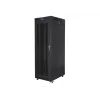 Rack skapis 19 collu LANBERG FF01-8042-23BL 42U 800x1000 mm sieta durvis