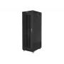 Rack skapis 19 collu LANBERG FF01-8042-23BL 42U 800x1000 mm sieta durvis