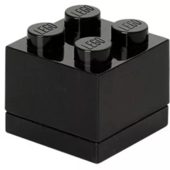 Lego Lunch Container Mini 4 melns 4011 (40111733)