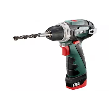 Metabo POWERMAXX BS BASIC rokas urbis ar pistoles satvērienu, 1400 RPM, 0,8 kg, bezatslēgas patrona