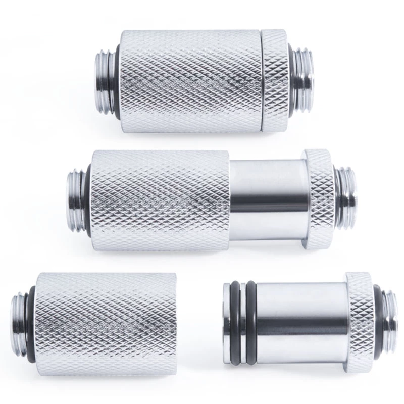 Alphacool ES D-Plugs Radiatora stiprinājums Hromēts Misīgs 2 cm 55 g