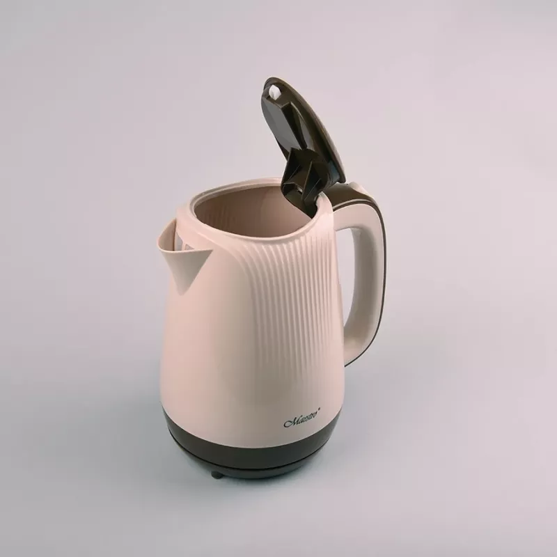 Feel-Maestro MR042 bēša elektriskā tējkanna 1,7 L Bēša, Brūna 2200 W