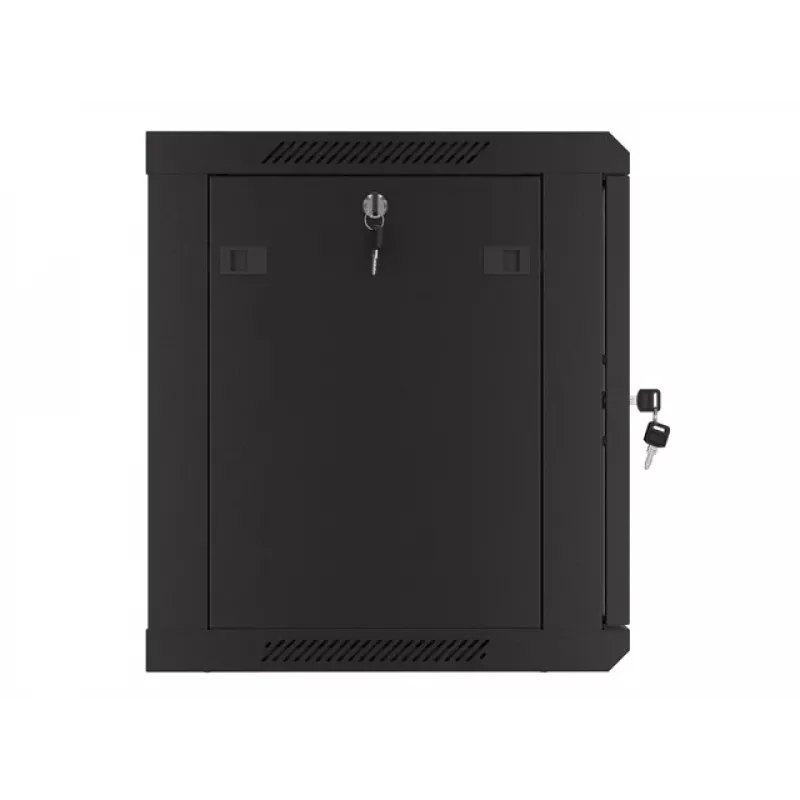 Sienas stiprinājuma statīvs LANBERG WF01-6409-23B 9U, 60 kg, IP20, 600×450×512 mm, melns