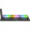 Šķidruma dzesēšanas sistēma procesoram THERMALTAKE TH360 V3 ARGB Sync AIO Melna