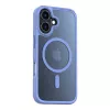 Torras Guardian Magnetic Series maciņš iPhone 16, zils, magnētisks, plāns profils