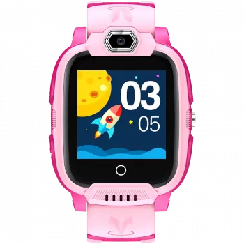 CANYON bērnu pulkstenis Jondy KW-44 4G Kamera GPS Mūzika Rozā