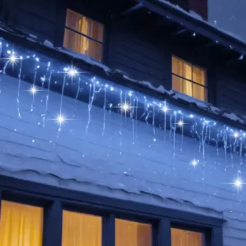 Extralink Icicle Curtain, 500L Cool White + Cool Flash, Garums 3 + 20 m