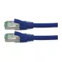 ROLINE RM Patch Kabelis Cat.6A S/FTP (PiMF), Zils, 3 m