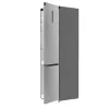 Ledusskapis ar saldētavu Gorenje NRB620E61X4WFE, brīvi stāvošs, nerūsējošais tērauds, kopējā ietilpība 413 L, saldētava apakšā 130 L, NoFrost, LED displejs