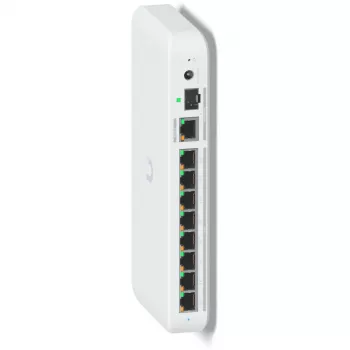 Ubiquiti UACC-Switch-FM magnētiskais sienas stiprinājums no balta polikarbonāta un silikona