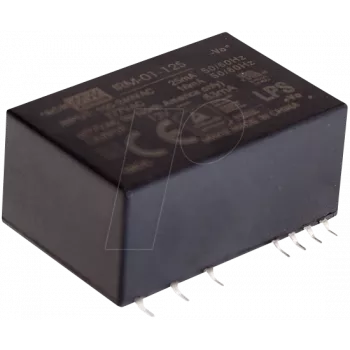 Strāvas adapteris/invertors Mean Well IRM-01-3.3S, 1 W, 3,3 V, 0,3 A, ieeja 85–305 V