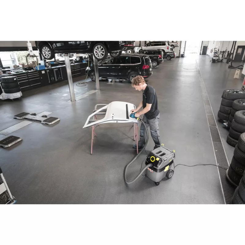 Kärcher NT 30/1 Ap Te L putekļsūcējs 30 L 1380 W melns, pelēks, dzeltens