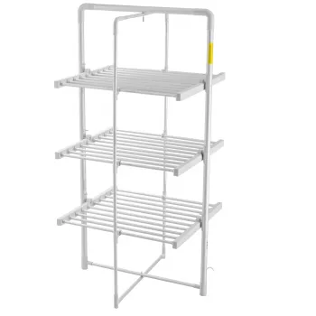 Elektriskais salokāmais drēbju žāvētājs Adler AD 7829 — 300 W, 148×52×90 cm, balts, brīvi stāvošs