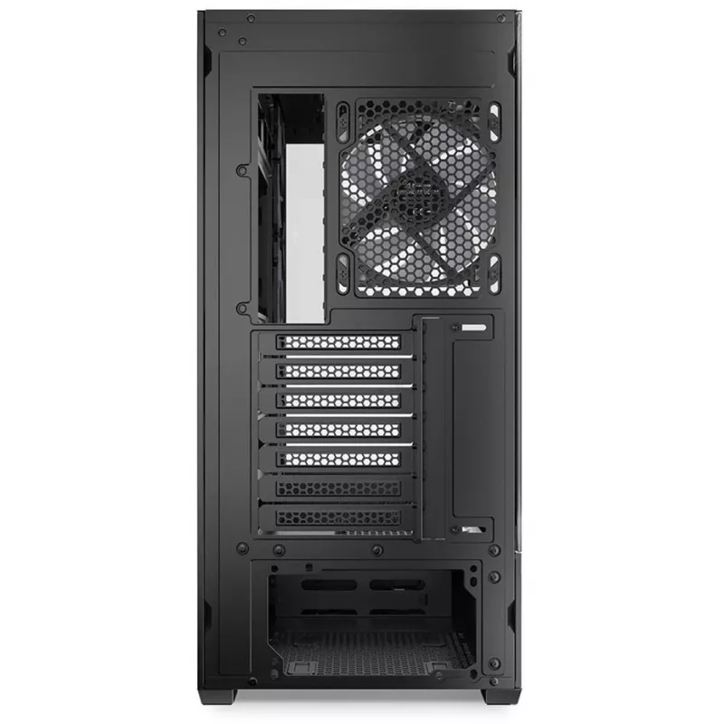 PC korpuss Sharkoon AK6 RGB, ATX, Melns