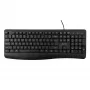 Vadu USB tastatūra SBOX K-103 US Melna — US izkārtojums, USB savienojums