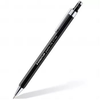 Mehāniskais zīmulis Staedtler 778 07-9, sešstūrains korpuss, melns, 0,7 mm