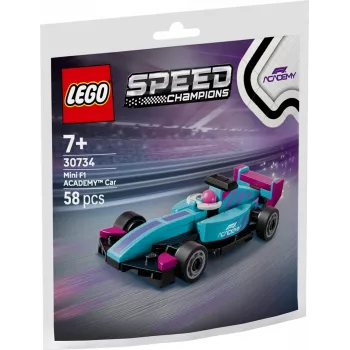 LEGO Speed Champions F1 ACADEMY Mini-Auto 30734 Būvējams Polimais