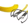 Lightwin LDP-09 ST-ST 5.0 optiskās šķiedras kabelis 5 m 2x ST OS2 dzeltens (LDP-09 ST-ST 5.0)