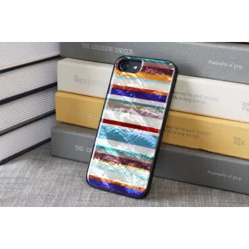 Aizsargmaciņš iKins Apple iPhone 8/7 — melns ekvatora dizains
