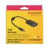 USB-C uz DisplayPort adapteris DeLOCK 62990