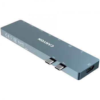 CANYON ChargingDock 2xTB - 2xHDMI 2xUSB 3.0 2xUSB-C pieslēgvietas