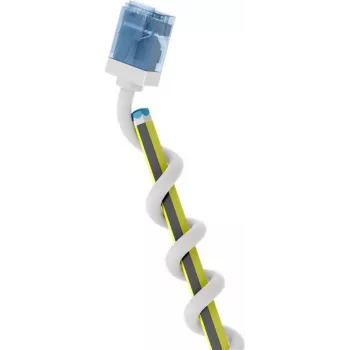 Tīkla kabelis Goobay 74284 RJ-45 Cat6a 0,25m Balts