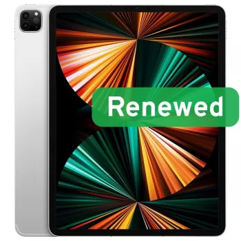 APPLE RENEWED | CPO | iPad Pro (2021) 6. paaudze | 12,9 collu | M1 | 8 GB | 128 GB | Sudraba | iPadOS | 12 mēnešu garantija