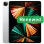 APPLE RENEWED | CPO | iPad Pro (2021) 6. paaudze | 12,9 collu | M1 | 8 GB | 128 GB | Sudraba | iPadOS | 12 mēnešu garantija