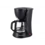 Beper BC.060 pilienu kafijas aparāts, 0,6 l stikla kanna, 600 W, melns