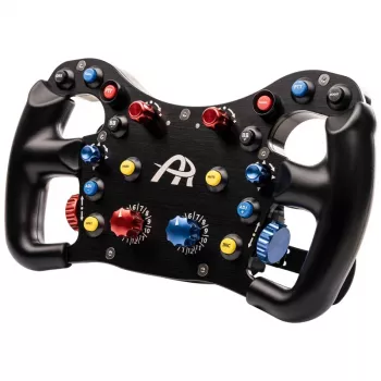 Sacīkšu stūre Ascher Racing F64-USB V3 — tauriņveida ergonomisks dizains, USB savienojums
