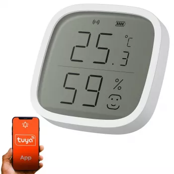 Temperatūras un mitruma sensors Extralink EX.34873 ar Wi-Fi savienojumu