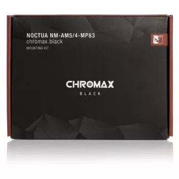Noctua NM-AM5/4-MP83 CHROMAX.BLACK Melns AM4 AM5 montāžas komplekts