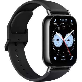 Viedpulkstenis Xiaomi Redmi Watch 5 Lite — 1.96 collu AMOLED, GPS, 470 mAh, 48 mm, TPU siksniņa, Melns
